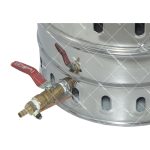سماور-استیل-گازی-۱۲۰-لیتری-تنوره-دار
