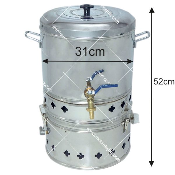 سماور-گازی-ترموبکوبل-دار-۲۰-لیتری